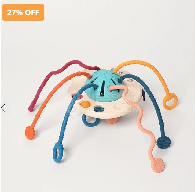 Montessori Silicone Pulling Toy