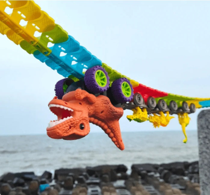 DinoSwift Set – Soar with the Anti-Gravity Dinosaur Car