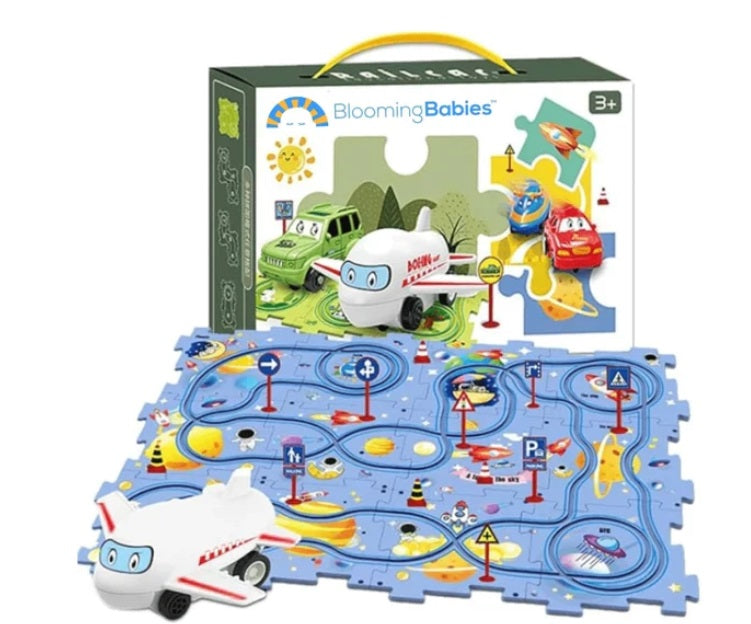 PuzzleRacer  Kids Car Track Set