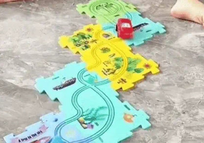 PuzzleRacer  Kids Car Track Set