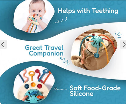 Montessori Silicone Pulling Toy