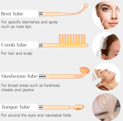 Bloom and Play™ Clear Glow High Frequency Wand