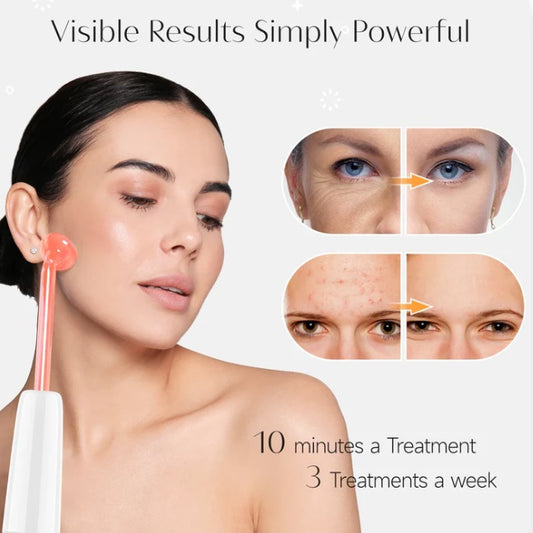Bloom and Play™ Clear Glow High Frequency Wand