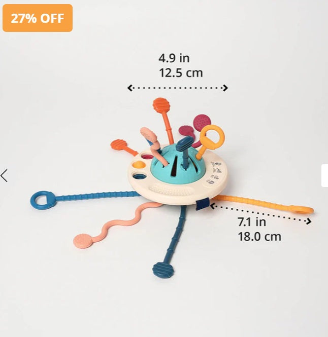 Montessori Silicone Pulling Toy