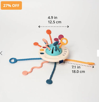 Montessori Silicone Pulling Toy