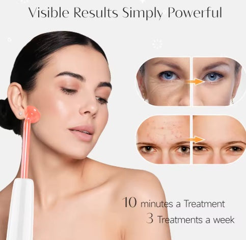 Bloom and Play™ Clear Glow High Frequency Wand