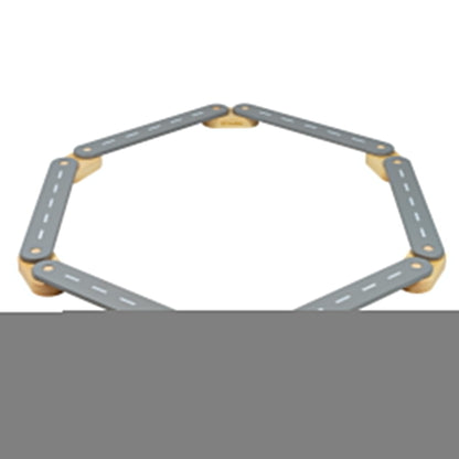 Wooden Balance Beam - 6 Elements